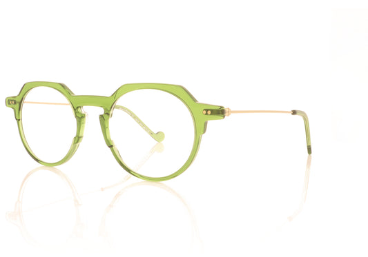 XIT Eyewear 411 012 Green Glasses - Angle