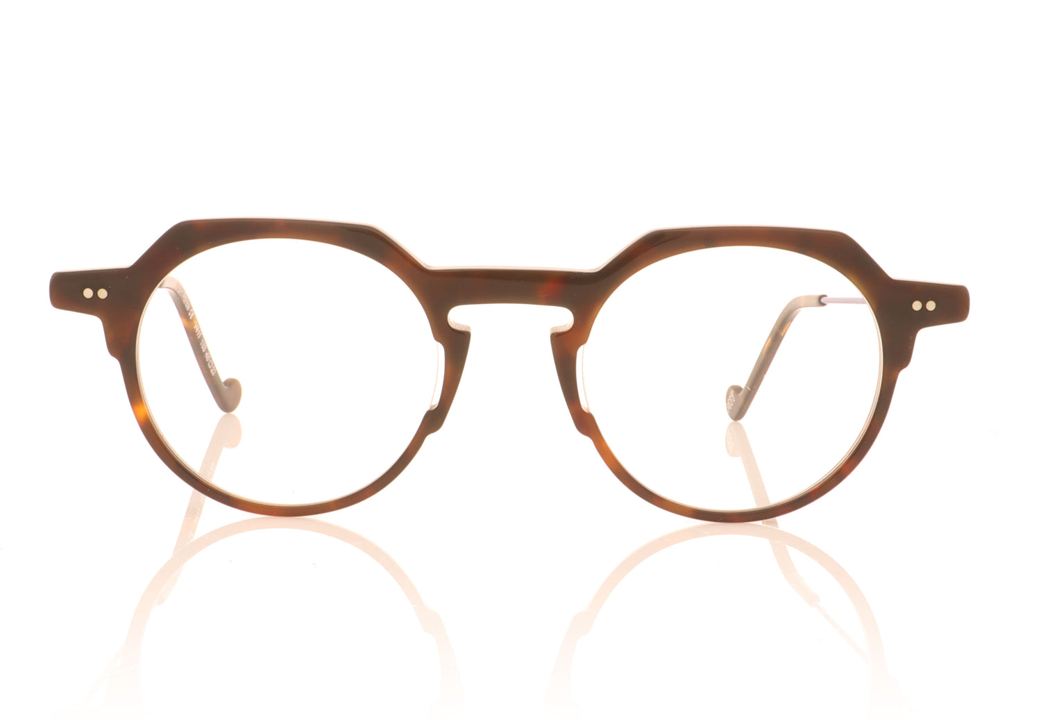 XIT Eyewear 411 133 Tortoise Blue Glasses - Front