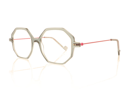 XIT Eyewear 412 004 Grey Glasses - Angle