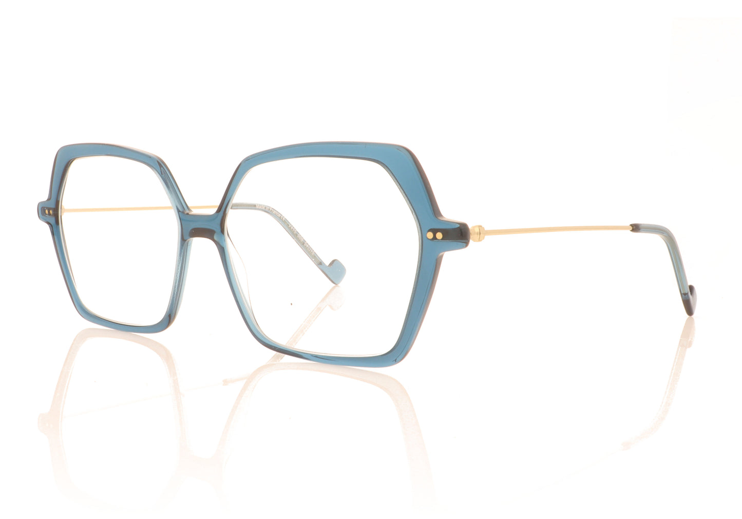 XIT Eyewear 415 008 Blue Glasses - Angle