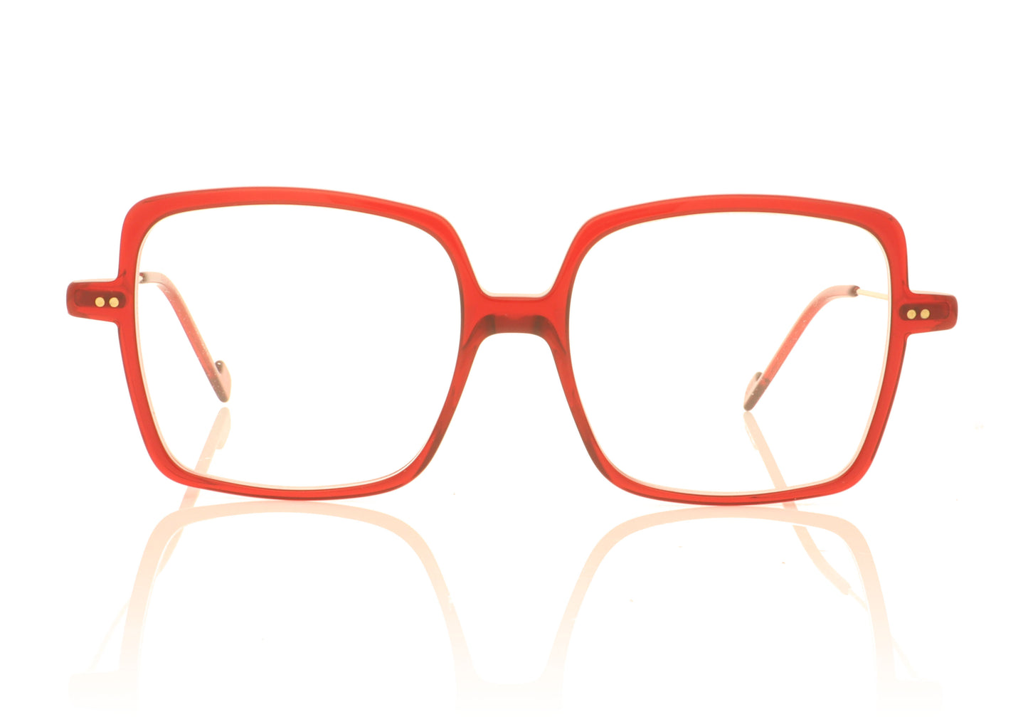 XIT Eyewear 416 003 Red Glasses - Front