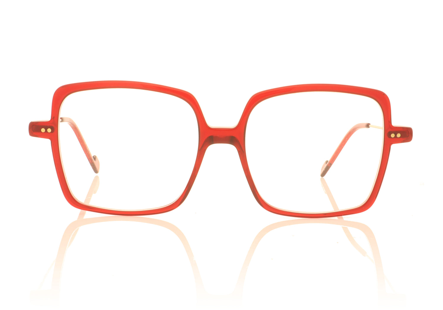 XIT Eyewear 416 003 Red Glasses - Front