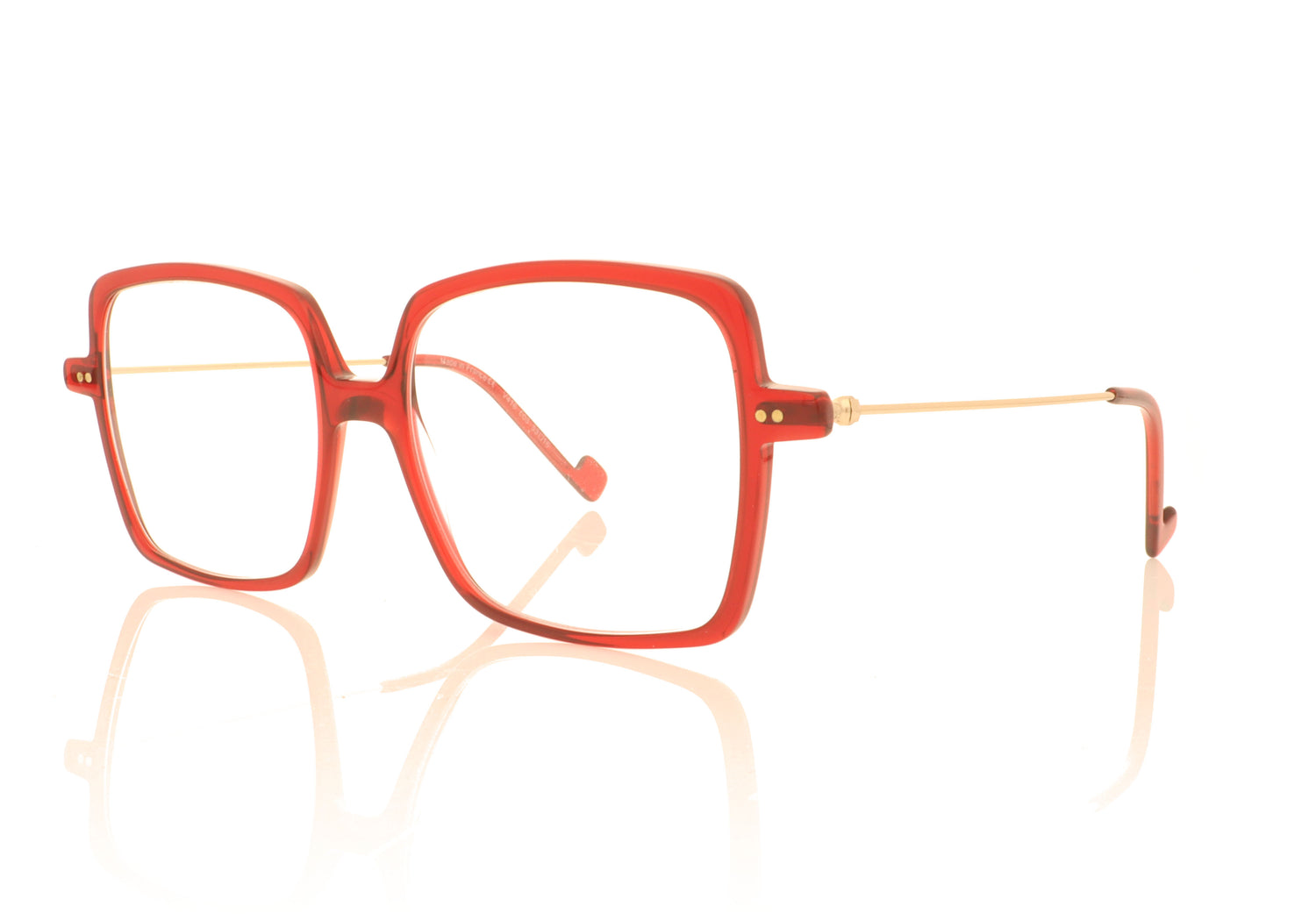 XIT Eyewear 416 003 Red Glasses - Angle