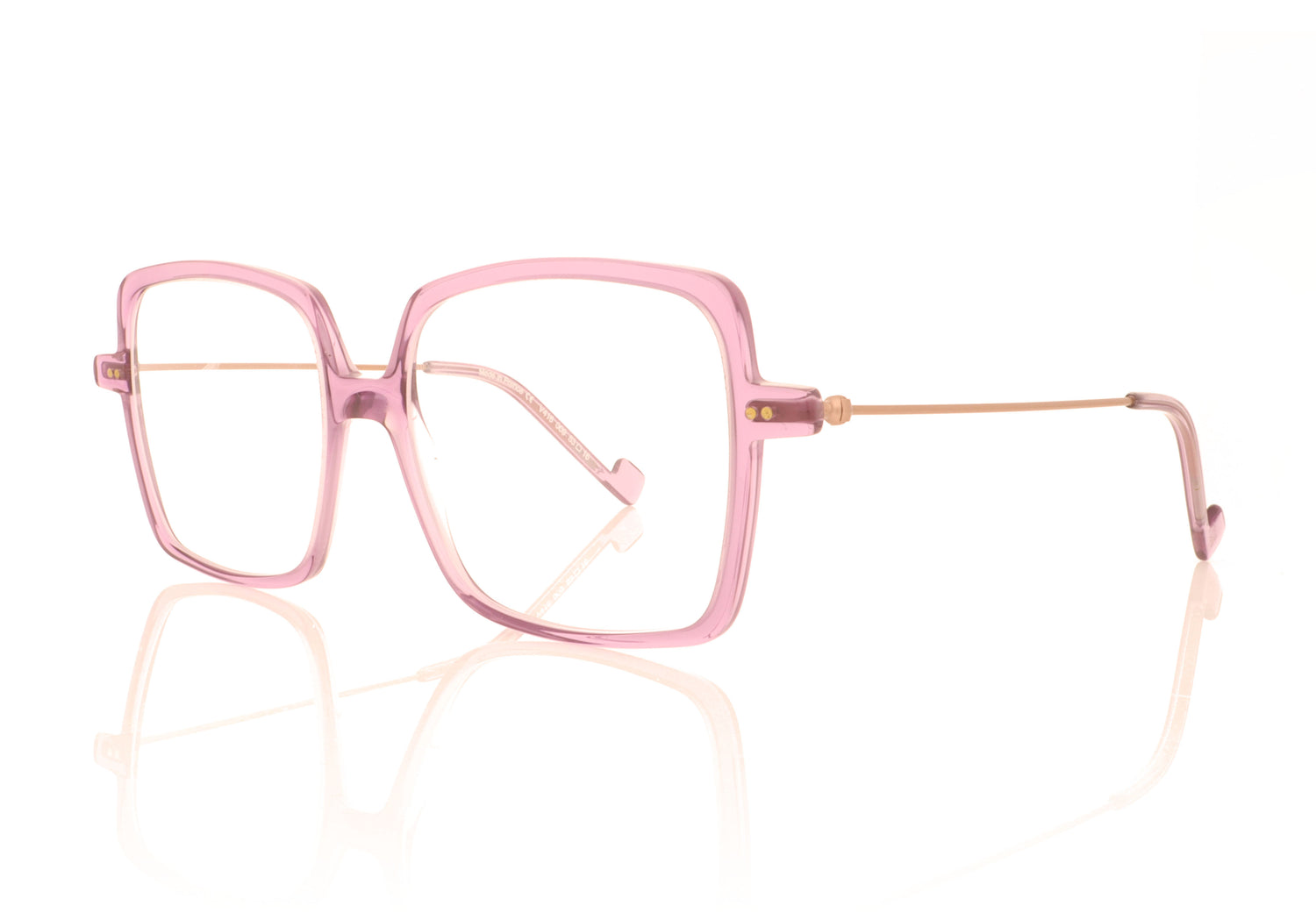 XIT Eyewear 416 009 Purple Glasses - Angle