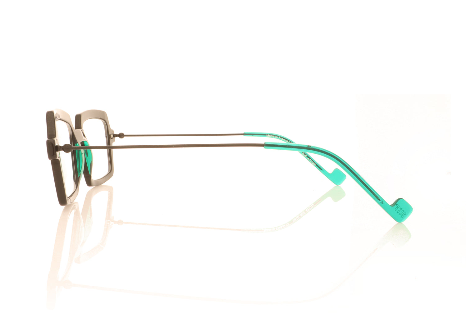 XIT Eyewear 419 000 Black Glasses - Side