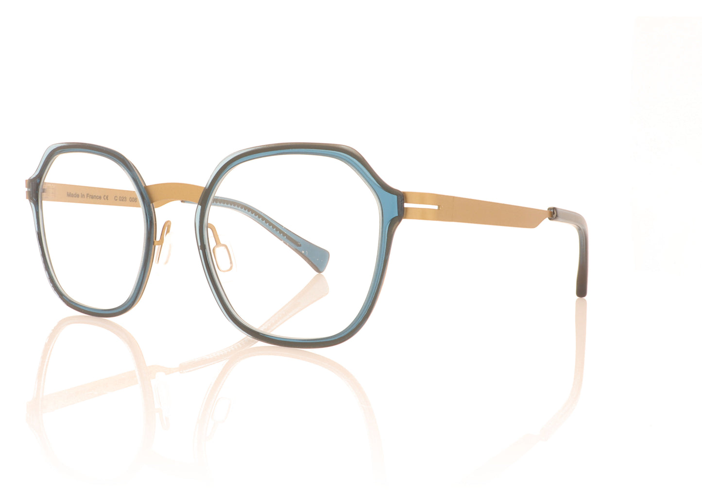 XIT Eyewear C 023 008 Blue Glasses - Angle